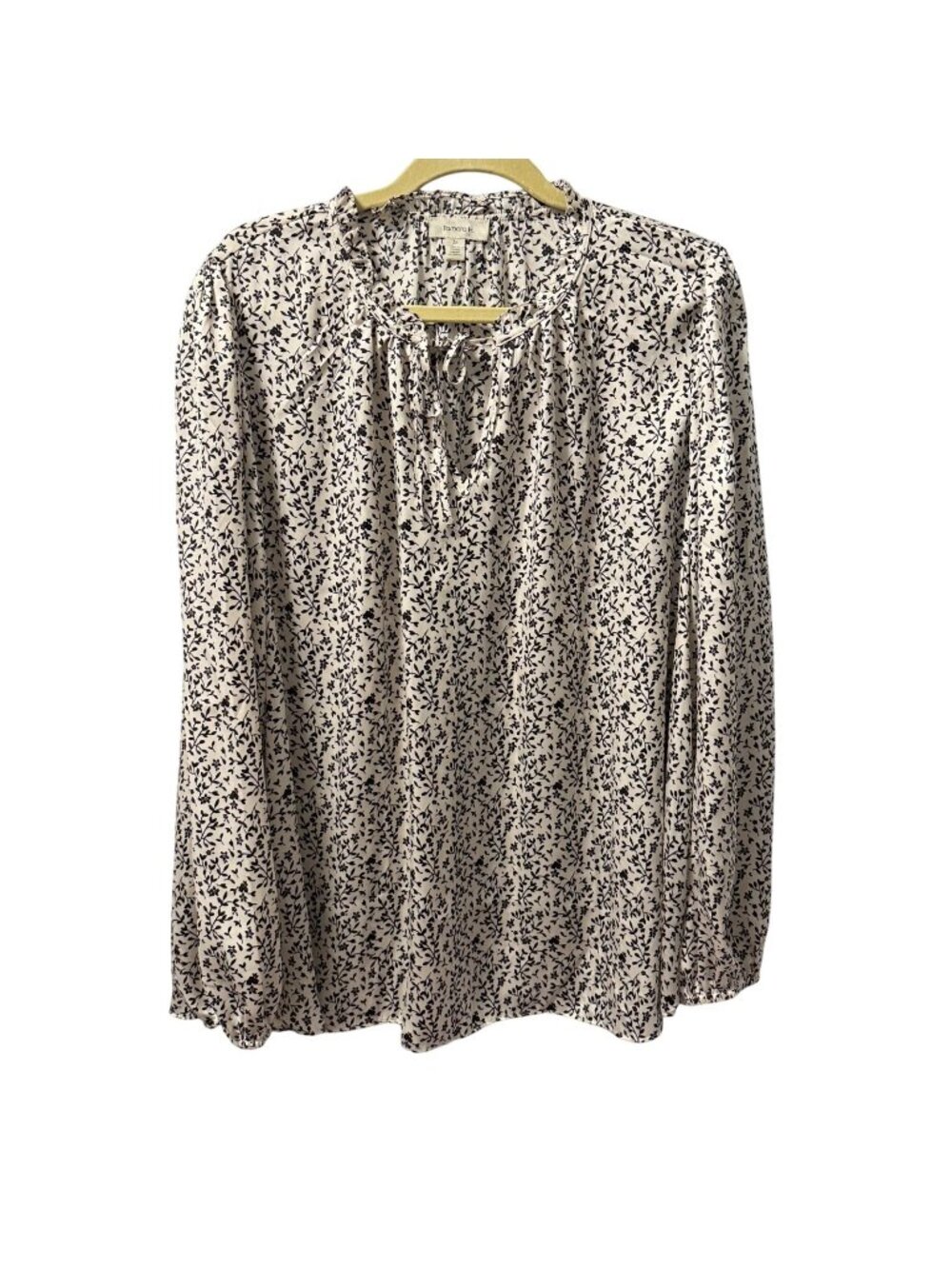 Tamara H. Womens Floral Print Blouse Size 3X women blouse